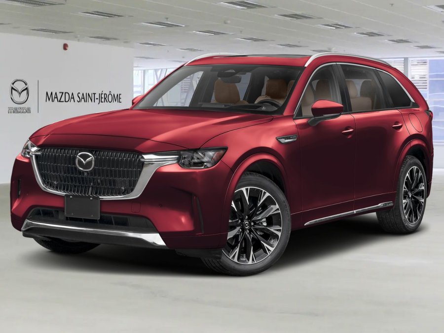 MAZDA CX-90 MHEV SIGNATURE Signature TI 2026 ROUGE ARTISANAL MÉTALLISÉ-BLANC PUR