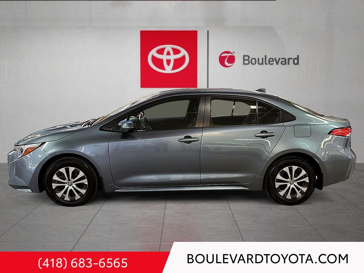 Toyota Corolla 99855B-62 | hybride LE CVT 2025 Bleu Québec - photo #5