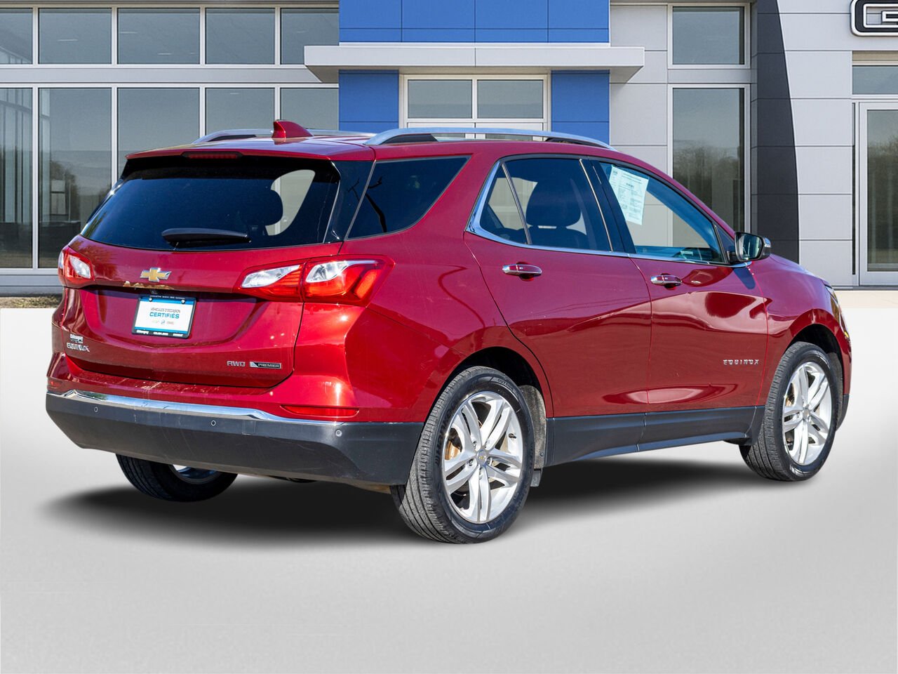 Chevrolet Equinox Premier 4 portes TI avec 1LZ 2018 Rouge Châteauguay - photo #5