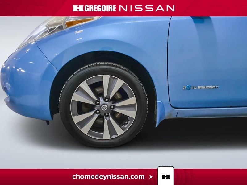 Nissan Leaf 2014 Bleu Saint-Eustache - photo #11