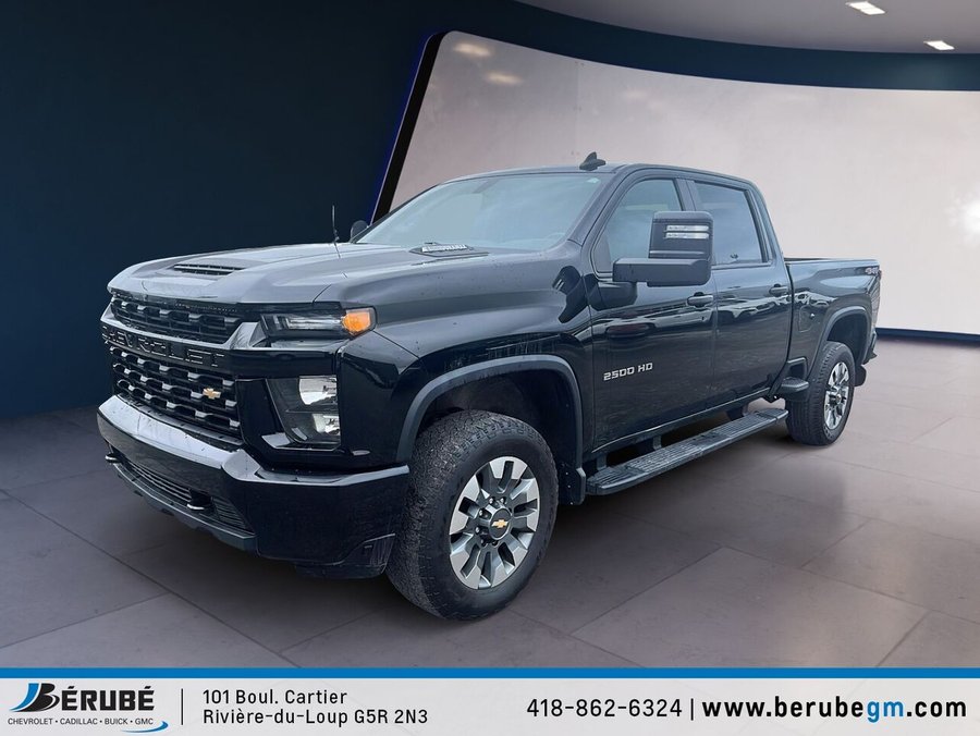 CHEVROLET SILVERADO 2500 CAISSE STANDARD DE 6 PIED 2023 2023 Noir