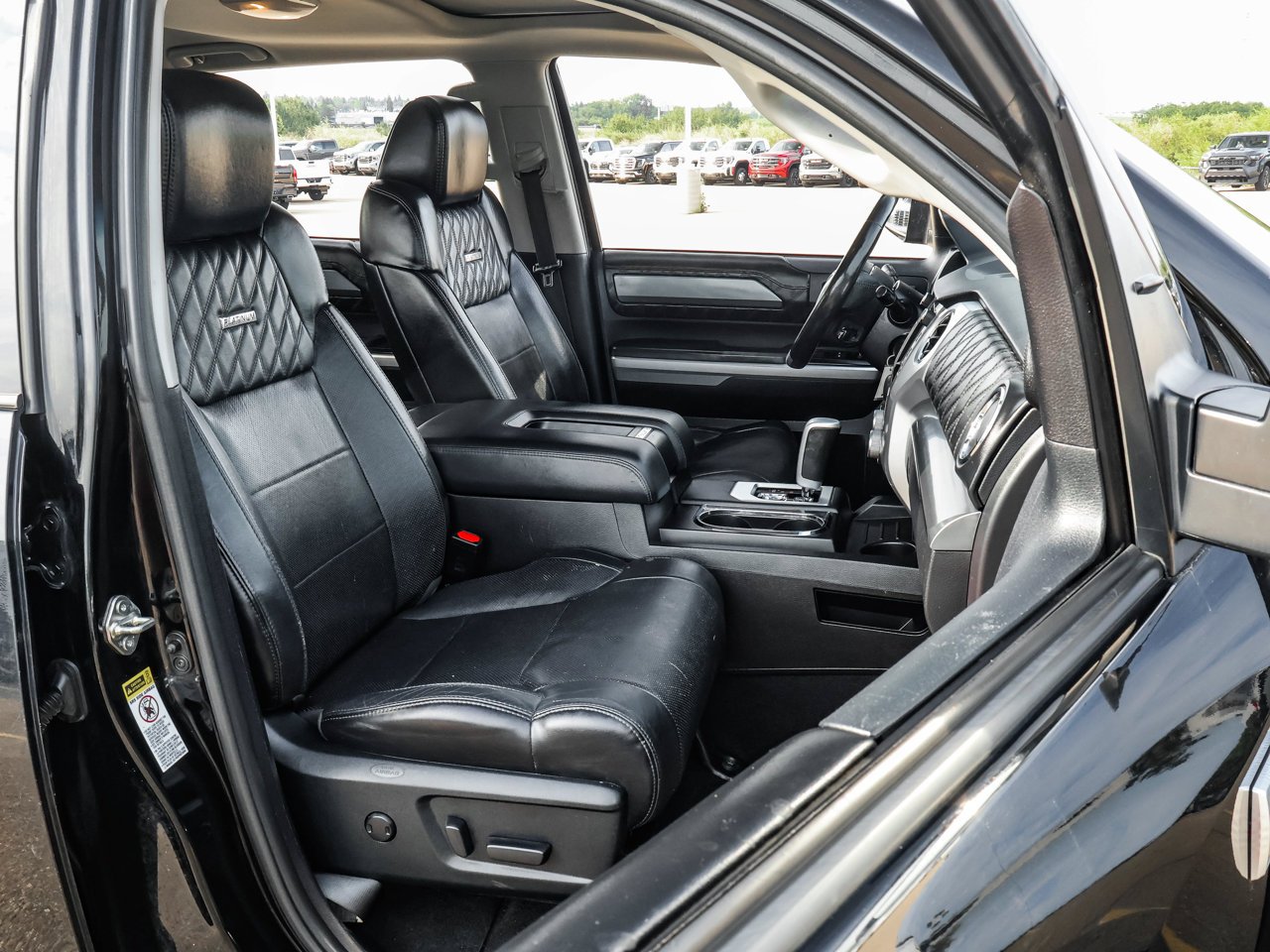 2015 Toyota Tundra 4WD Crewmax 146 5.7L Platinum Black Sherwood Park - photo #14