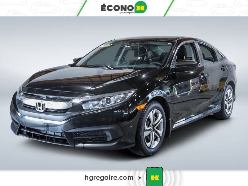 2017 Honda Civic Black Laval - photo #2
