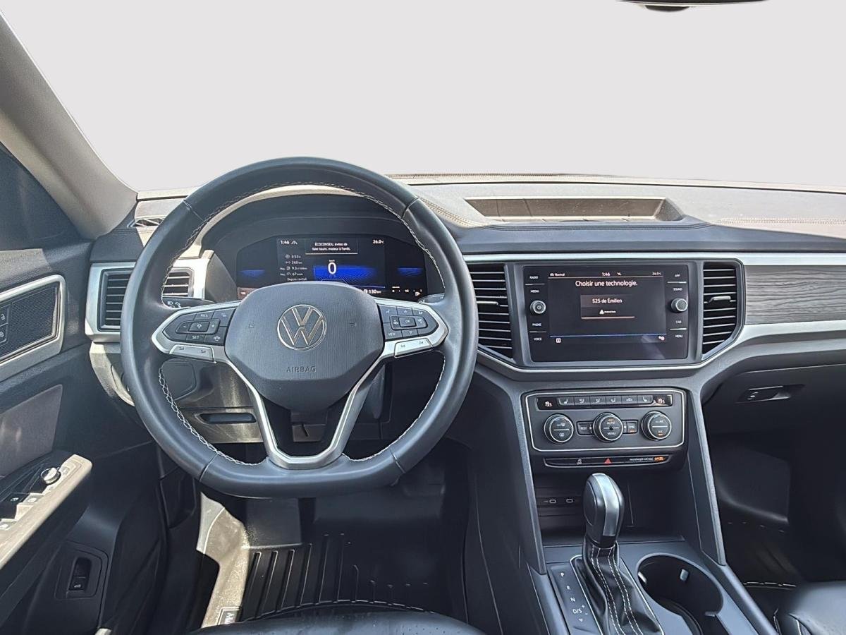 Volkswagen Atlas 2022 Blanc Rouyn-Noranda - photo #9