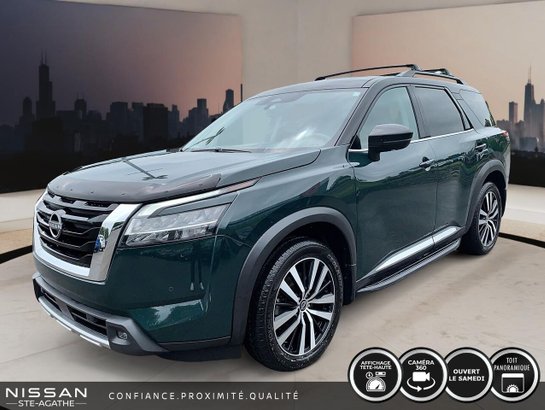 Nissan Pathfinder Platinum 4 RM 2023 Vert
