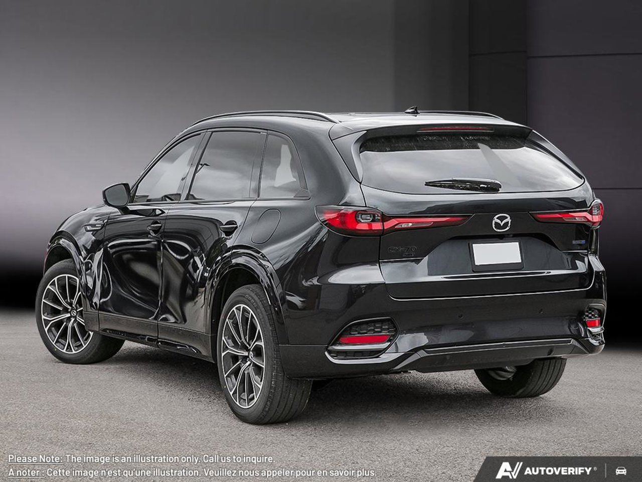 Mazda CX-70 hybride rechargeable JM3KJDHA3T1202587 2026 Noir de jais mica Mirabel - photo #3