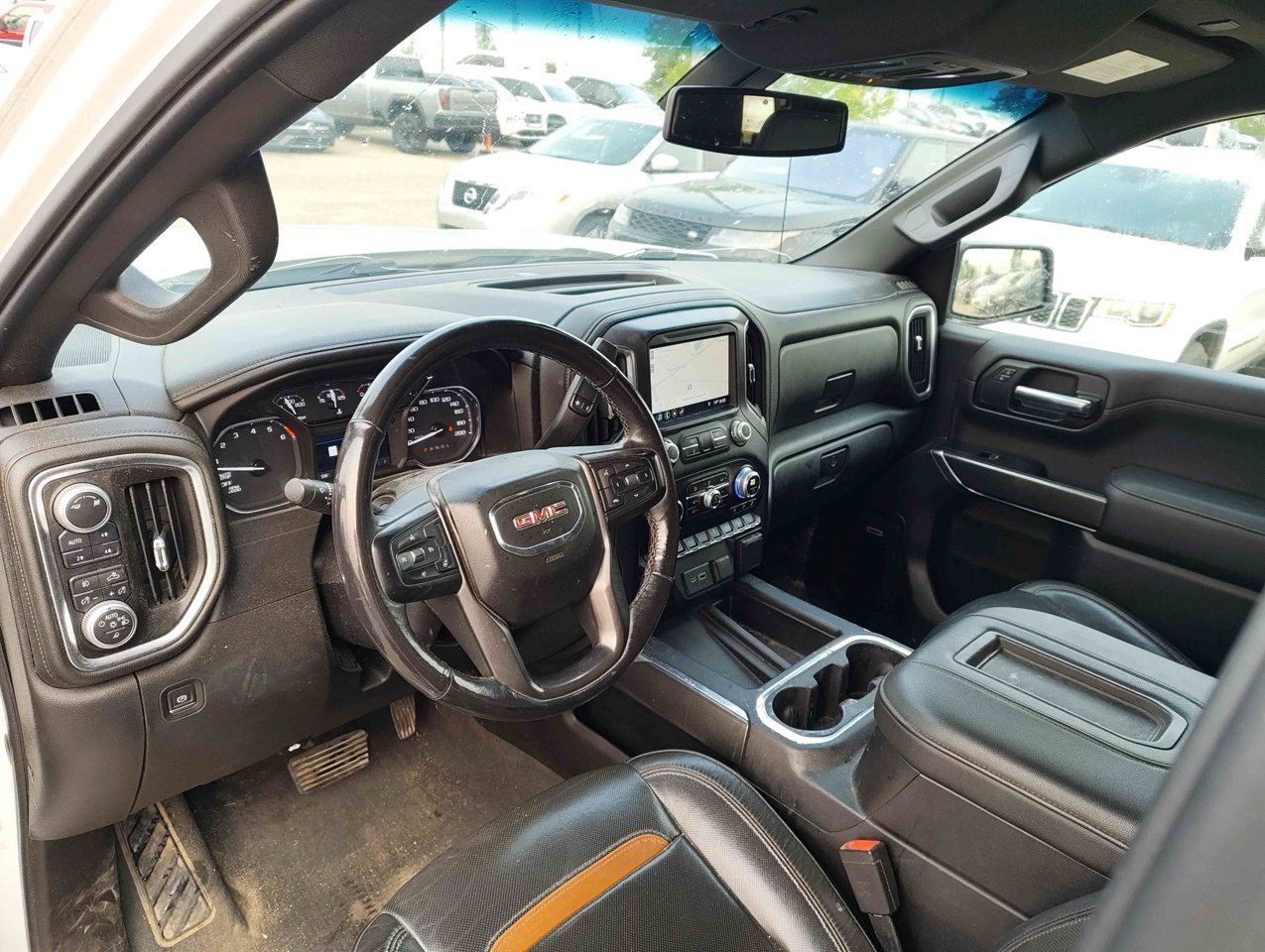 2019 GMC Sierra 1500 4WD Crew Cab 157 AT4 White Sherwood Park - photo #6