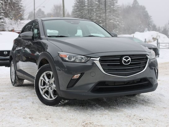 Mazda CX-3 GS AWD BA, Volant chauffant, Caméra de recule, Bluetooth 2021 Gris