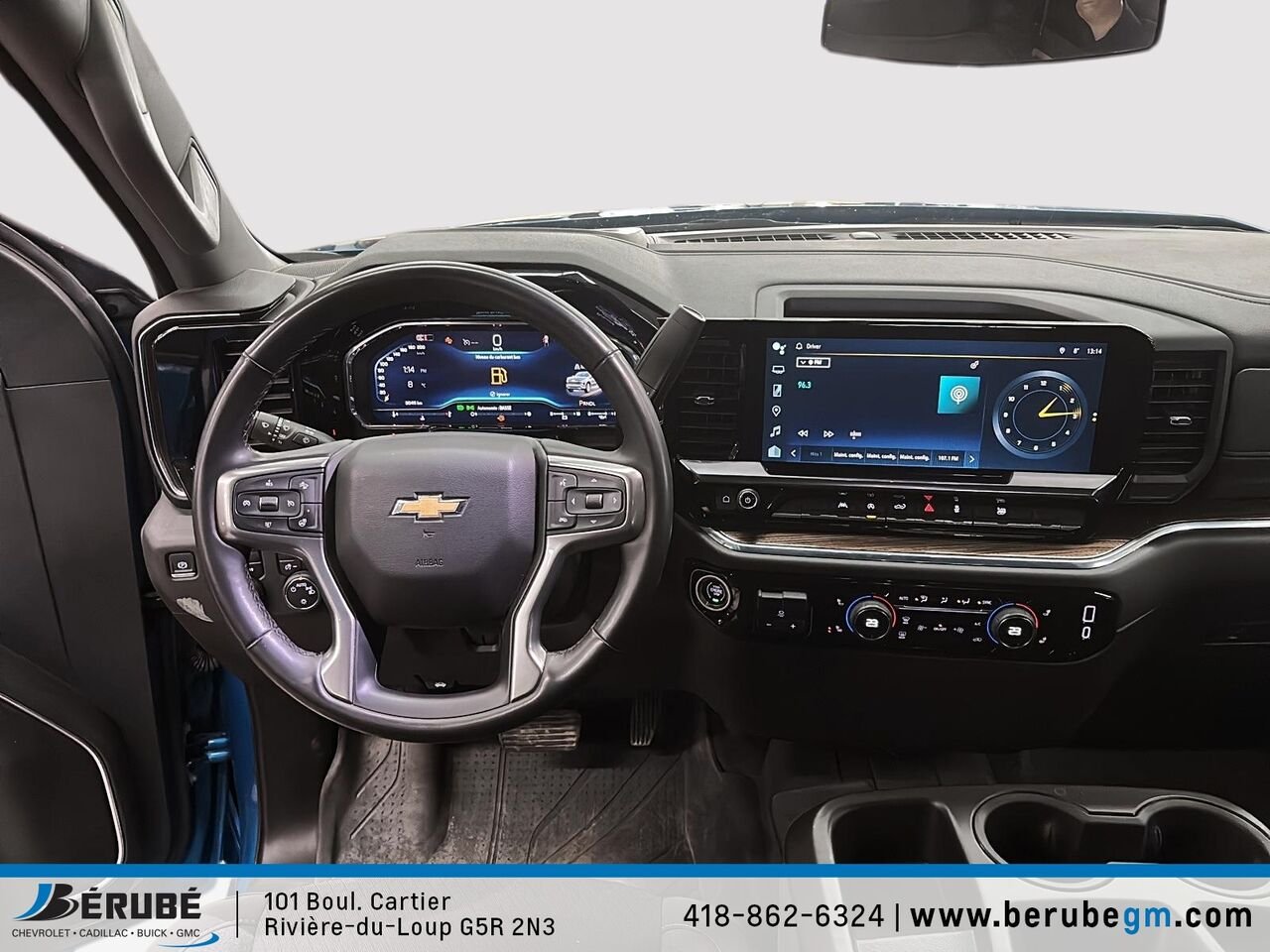 2024 CHEVROLET 1500 4RM, CAISSE COURTE, CAB. MULTIPLAC LT Blue Rivière-du-Loup - photo #8
