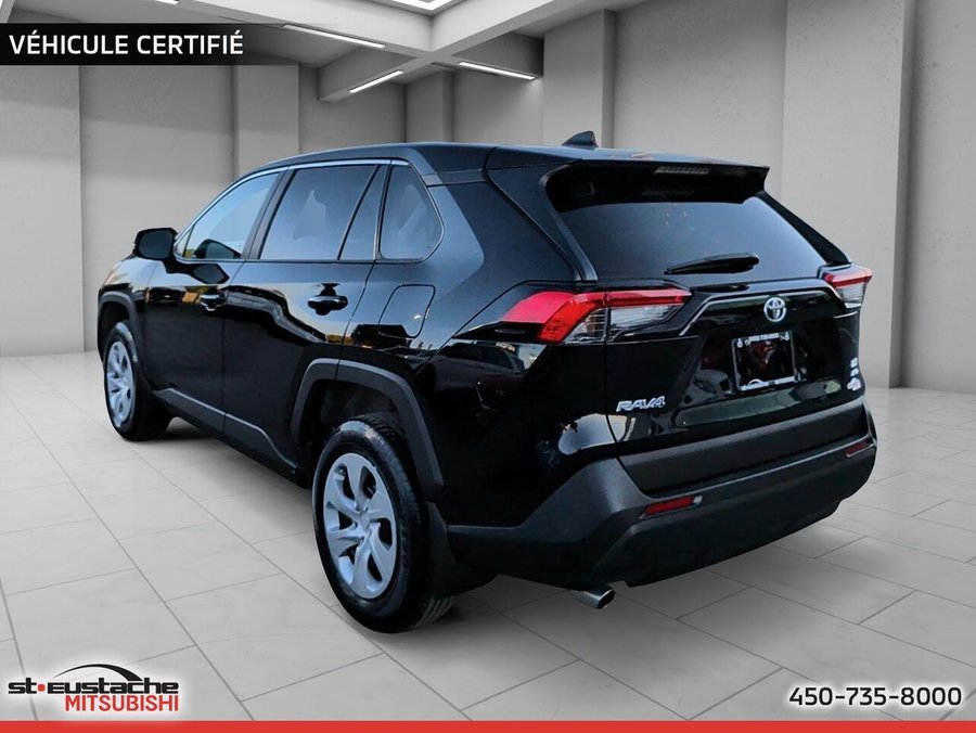 Toyota RAV4 LE TI AWD-SIÈGES CHAUFFANTS-CAMERA DE RECUL-CARPLAY/ANDROID AUTO 2023 Noir