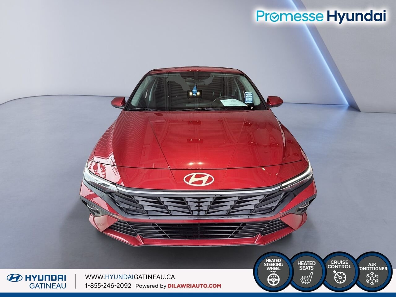 Hyundai Elantra 2024 Rouge Gatineau - photo #1