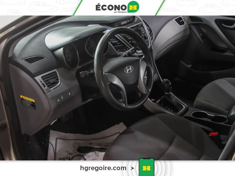 Hyundai Elantra 730686 | L+ AUTO A/C GR ELECT 2016 Gris Laval - photo #8