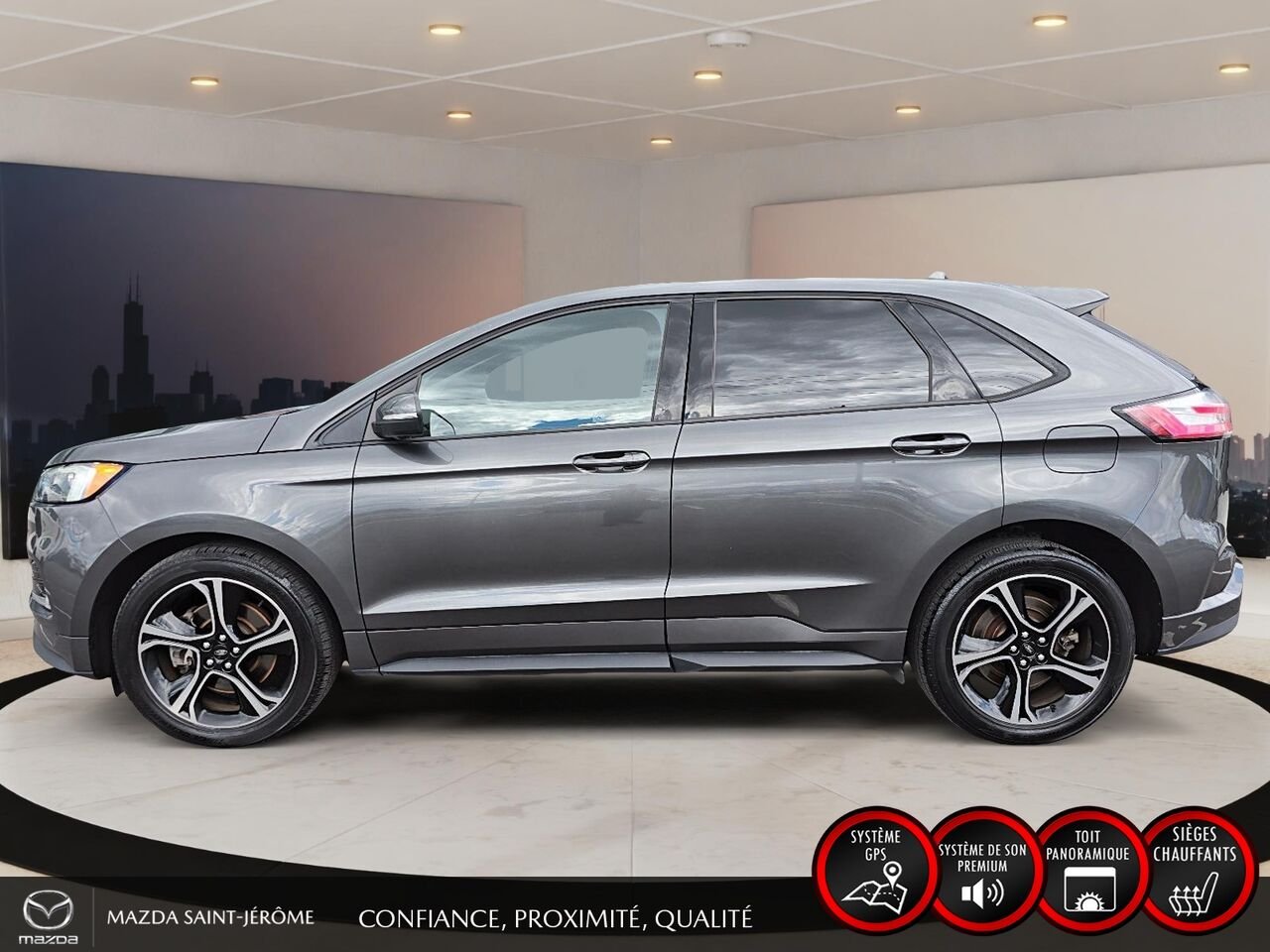 2020 Ford Edge Grey Saint-Jérôme - photo #11