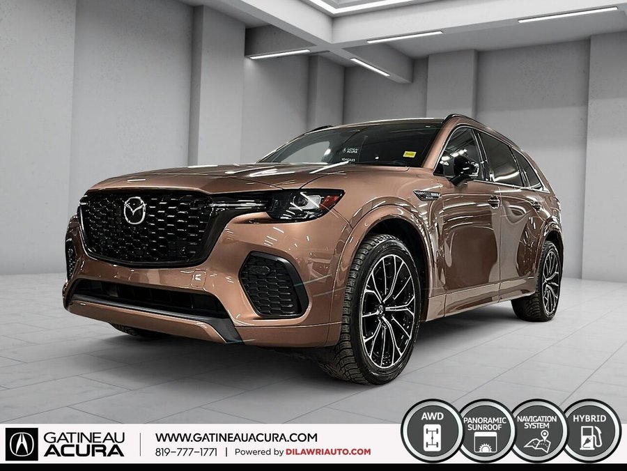 2025 Mazda CX-70 hybride rechargeable GT AWD Brown