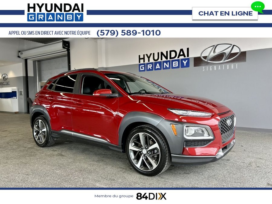 2018 Hyundai Kona 2018 Red
