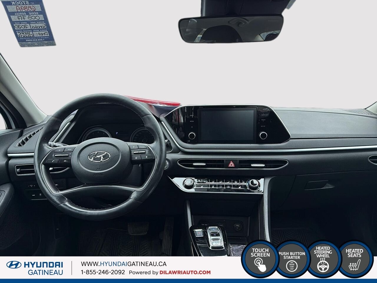 2020 Hyundai Sonata White Gatineau - photo #8