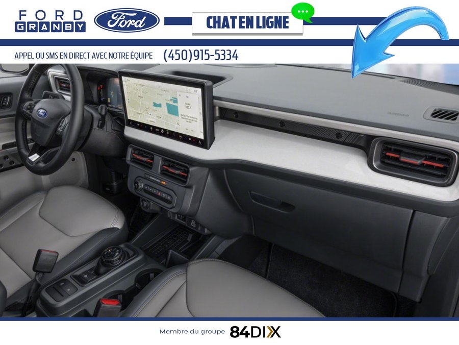 2025 Ford Maverick Space White Metallic