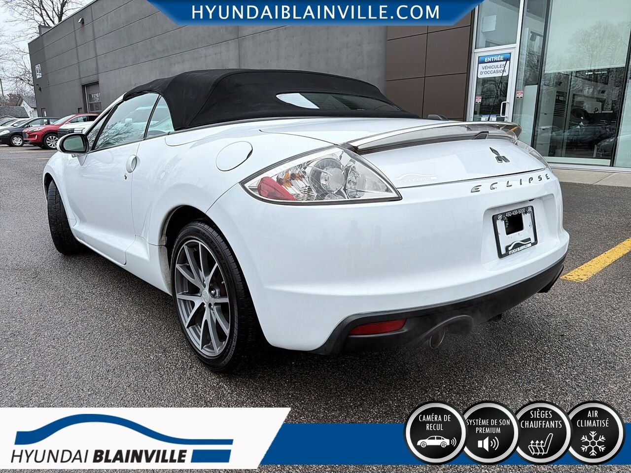 2011 Mitsubishi Eclipse White Blainville - photo #5