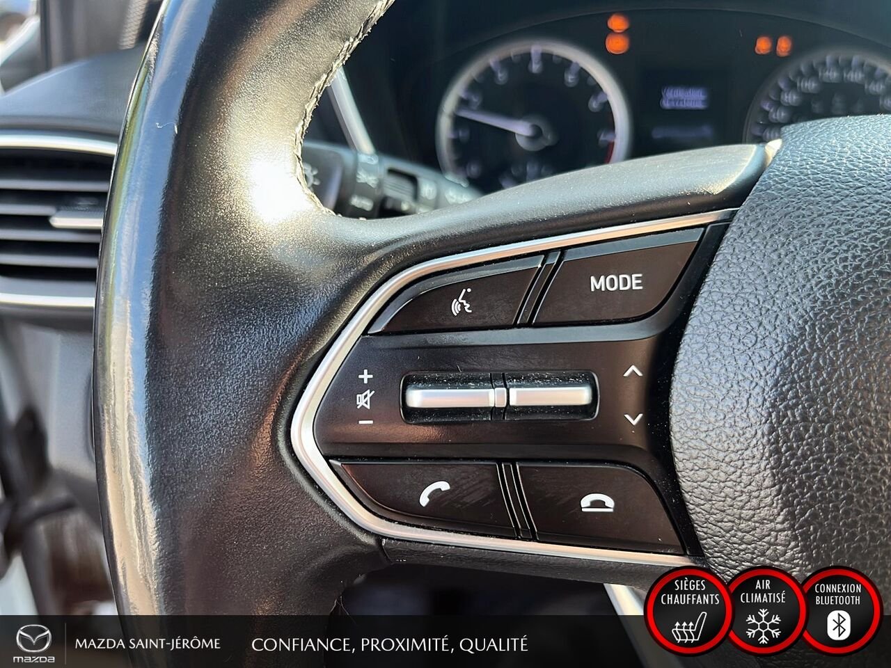 Hyundai Santa Fe 2019 Blanc Saint-Jérôme - photo #14
