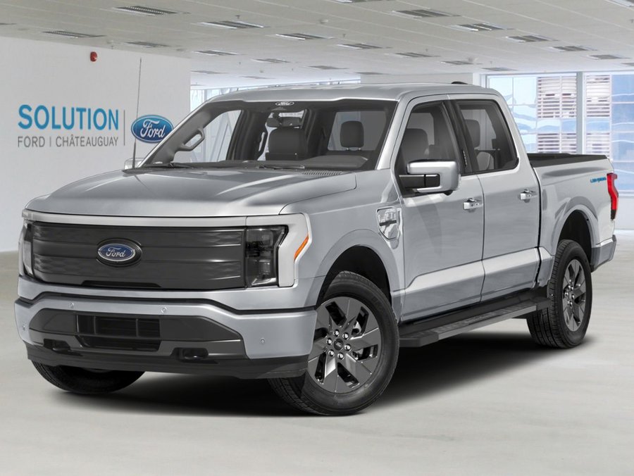 Ford F-150 Lightning 2025 Argent emblématique métallisé