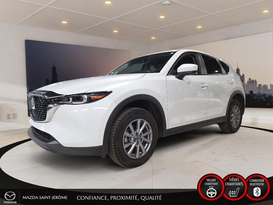 Mazda CX-5 GS | AWD | CUIR | MAGS | 2025 Blanc