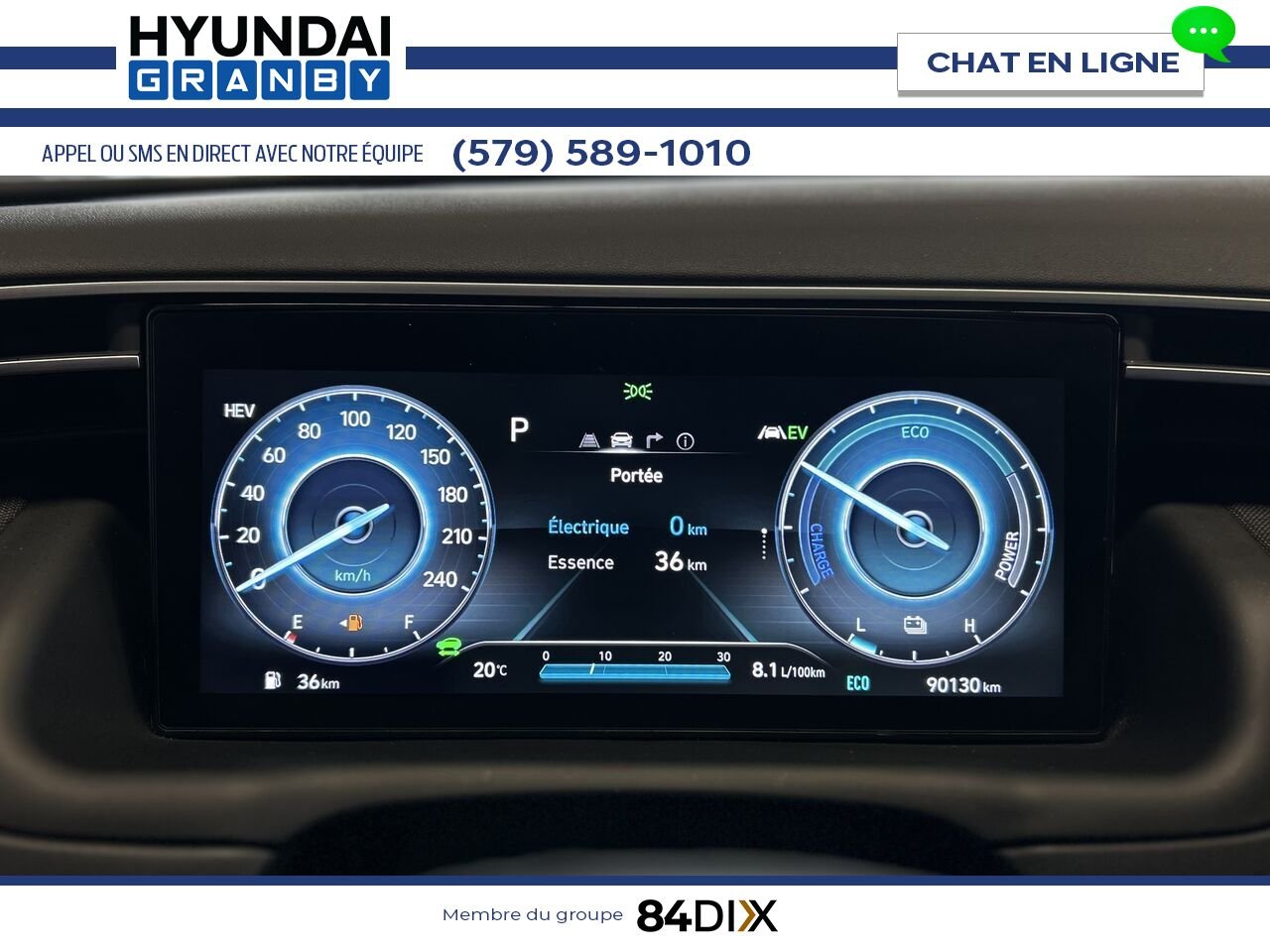 2024 Hyundai Tucson plug-in Hybrid Blue Granby - photo #17