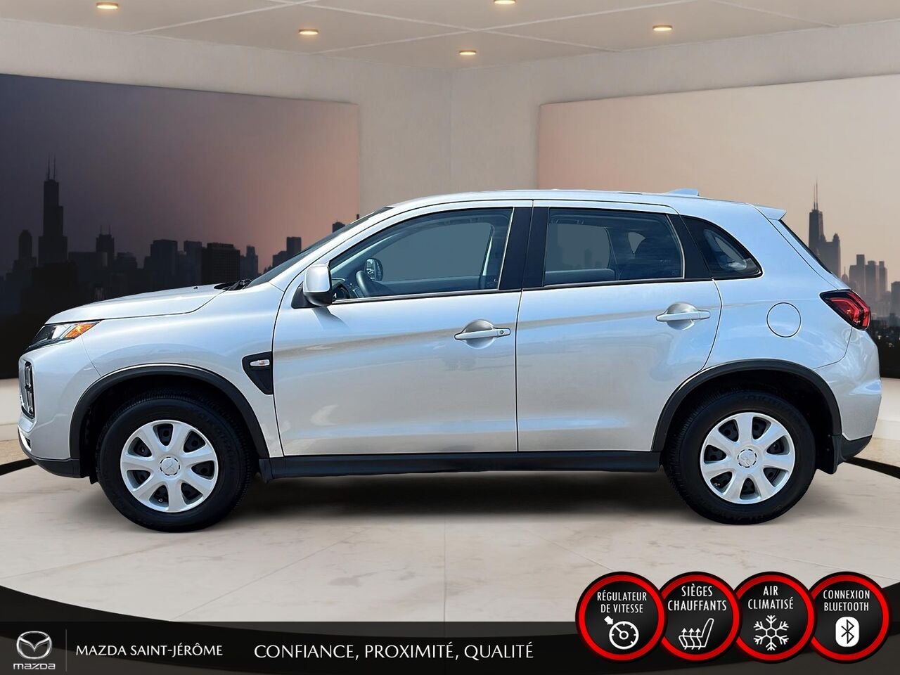 2026 Mitsubishi RVR ES AWC | 4X4 | MAGS | A/C | Silver Saint-Jérôme - photo #9