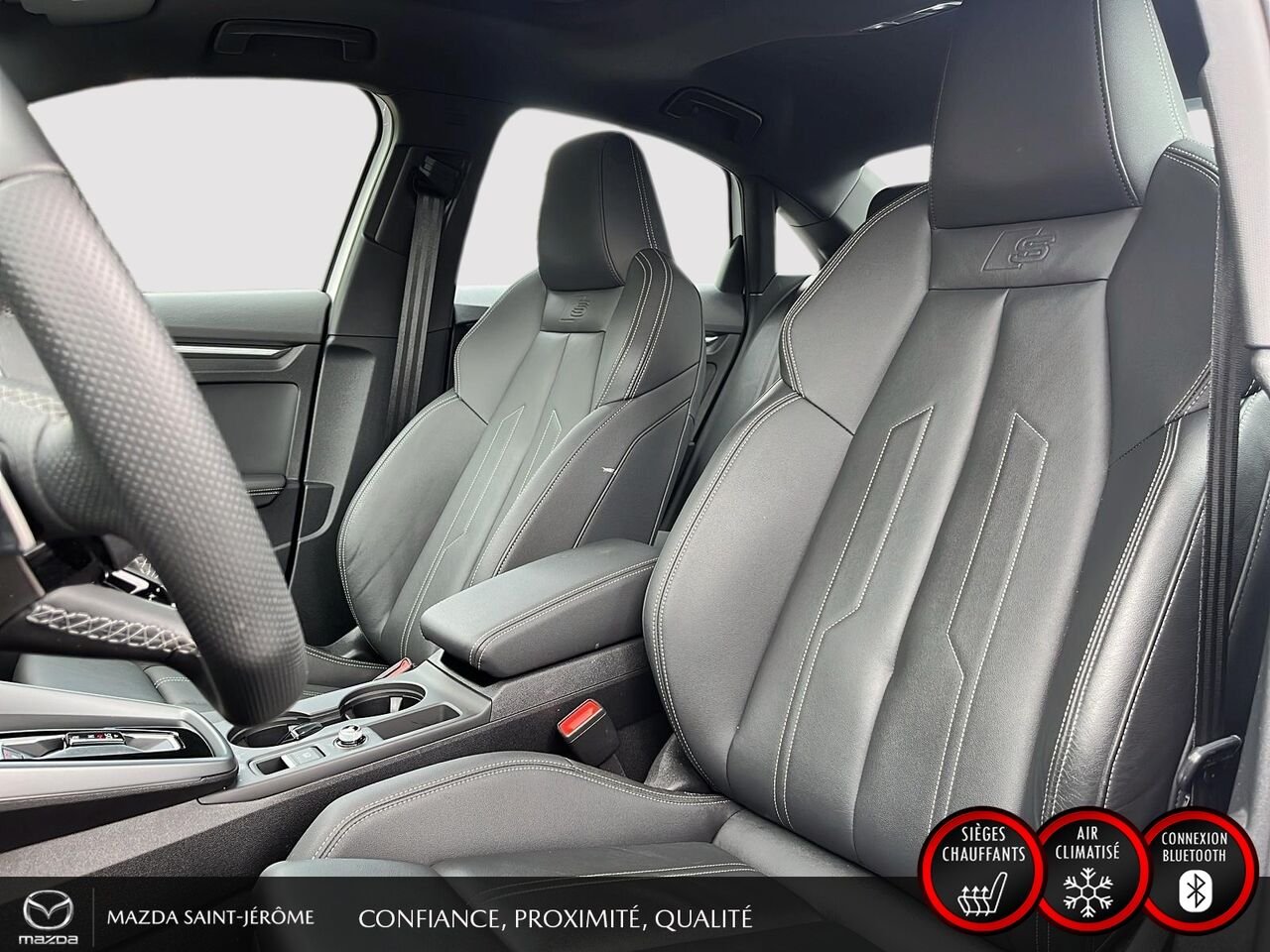 Audi A3 berline 2025 Blanc Ste-Agathe des Monts - photo #16