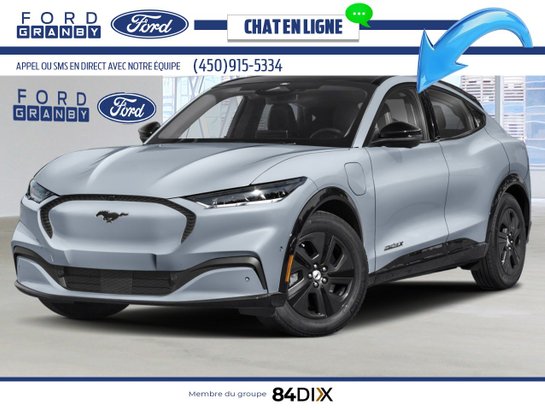 Ford Mustang Mach-E Sélect TI 2025 Gris glacier métallisé trois couches