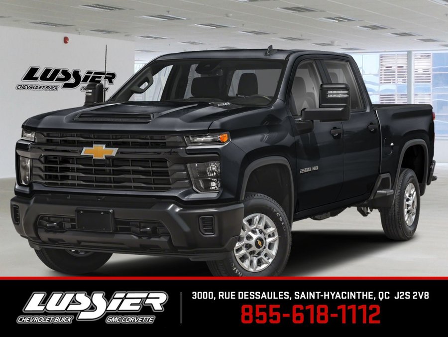 Chevrolet Silverado 2500HD LT cabine multiplace 4RM 159 po 2026 NOIR