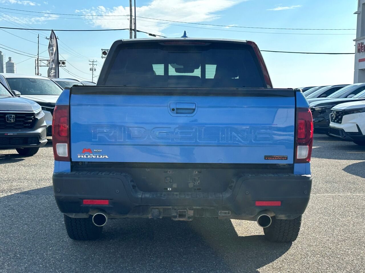 2024 Honda RIDGELINE TRAIL SPORT RIDGELINE TRAIL SPORT Blue Matane - photo #5