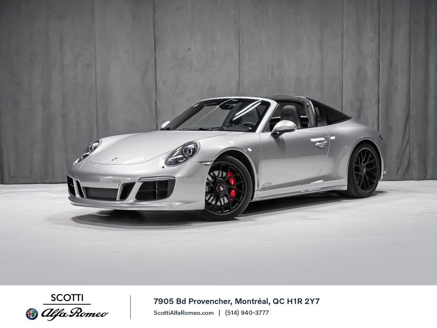 2018 Porsche 911 TARGA 4 GTS Silver