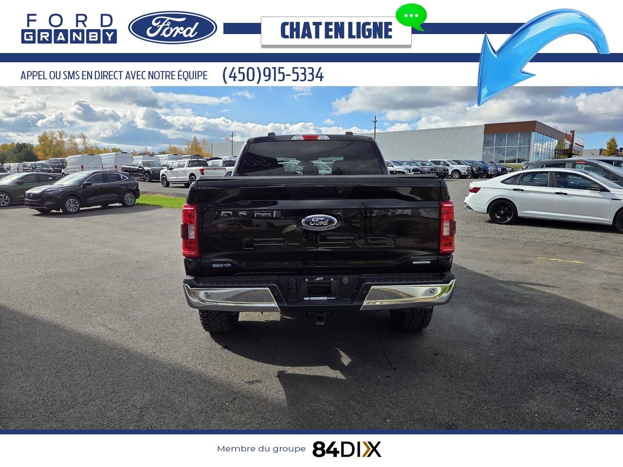 Ford F-150 2023 Noir Granby - photo #5