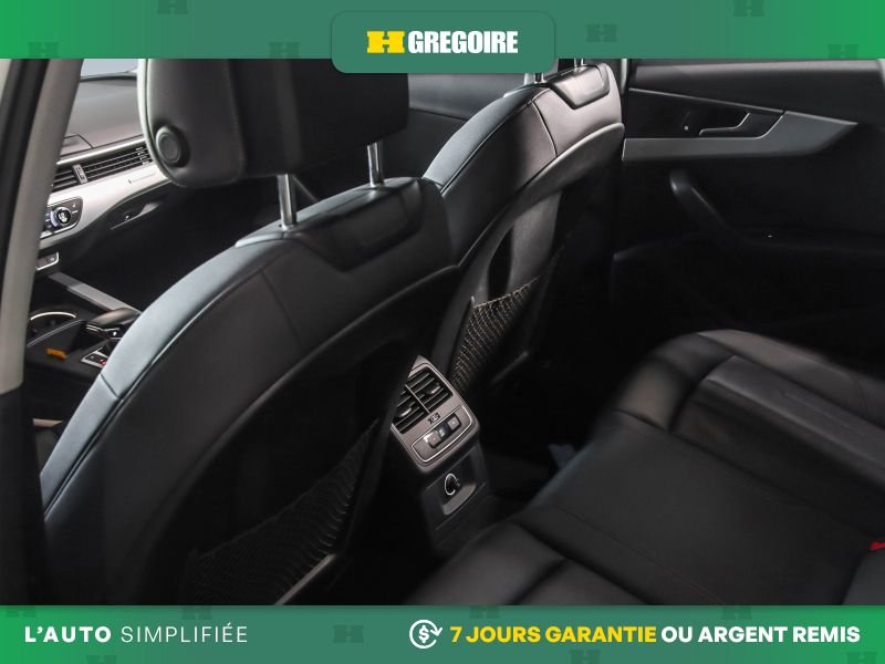 Audi A4 821431 | PROGRESSIVE AWD AUTO A/C CUIR TOIT NAV MAGS 2020 Blanc Laval - photo #25