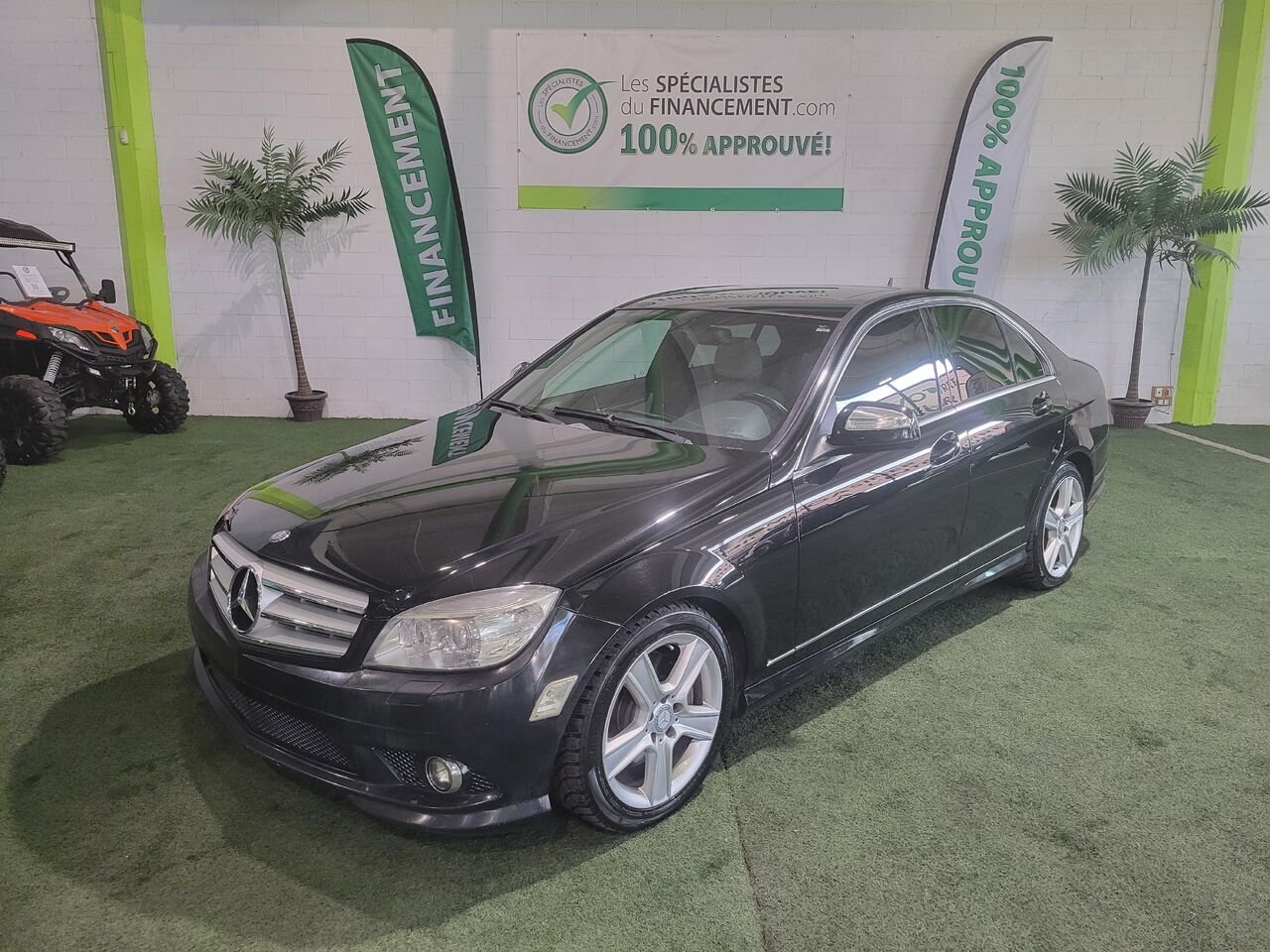 2009 Mercedes-Benz Classe-C Black  - photo #1
