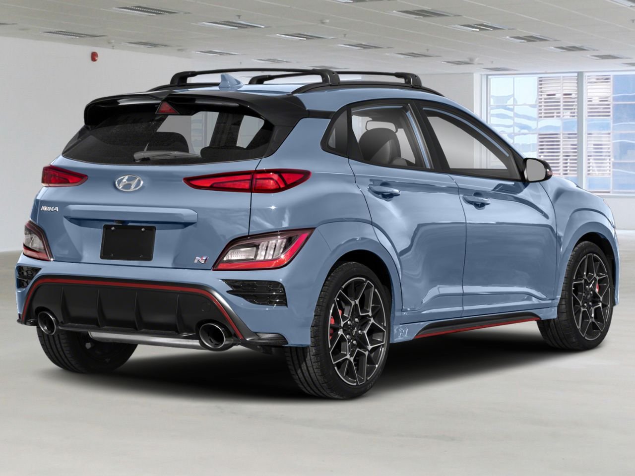 HYUNDAI KONA N BASE 2022 Gris Gatineau - photo #2