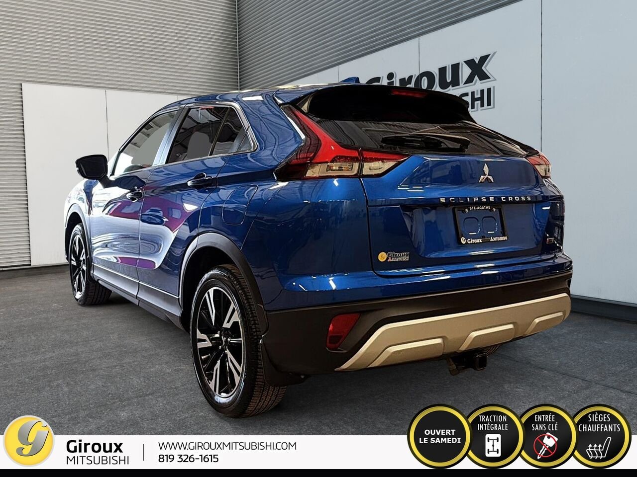 2024 Mitsubishi Eclipse Cross Blue Sainte-Agathe-des-Monts - photo #3