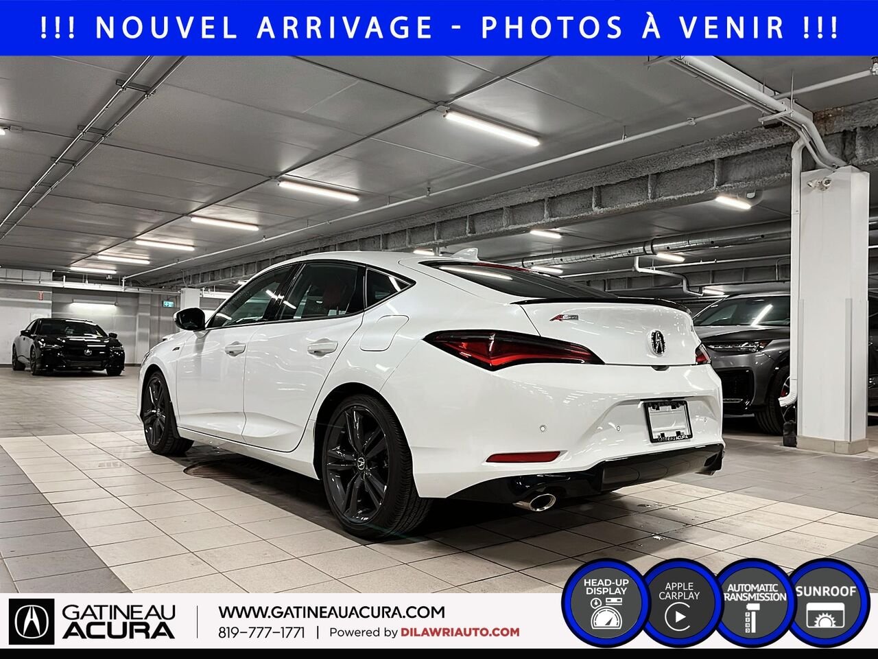 Acura Integra Elite A-Spec 2024 Blanc Gatineau - photo #7