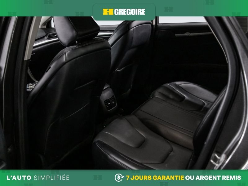 Ford Fusion 728870 | HYBRID TITANIUM CUIR TOIT MAGS CAM RECULE 2020 Gris Laval - photo #17