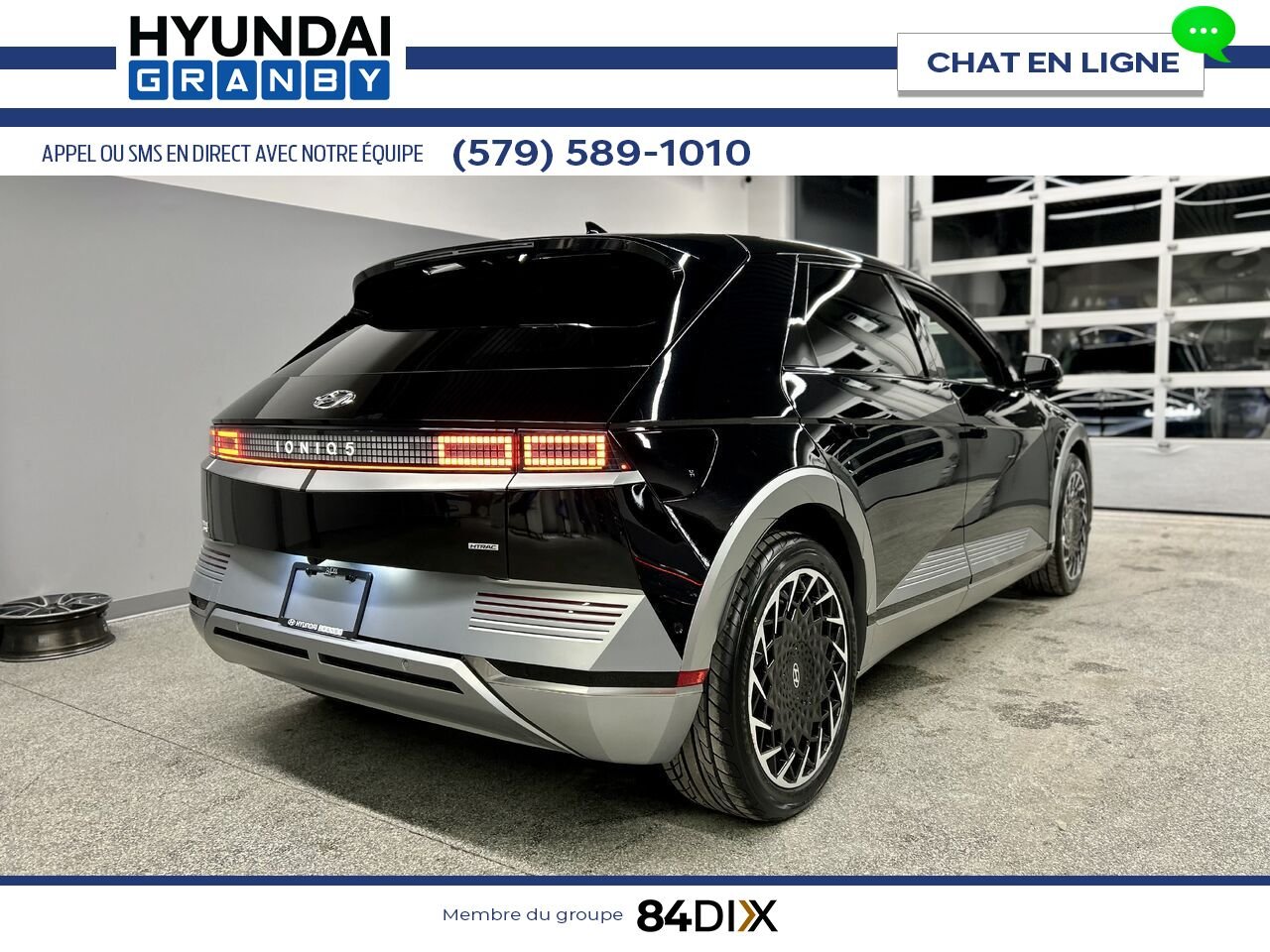 Hyundai IONIQ 5 2023 Noir Granby - photo #6