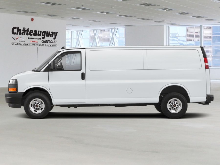 GMC Fourgonnette Savana utilitaire SAVANA CARGO 2500 EXT WB (1WT) TK 2025 Blanc sommet