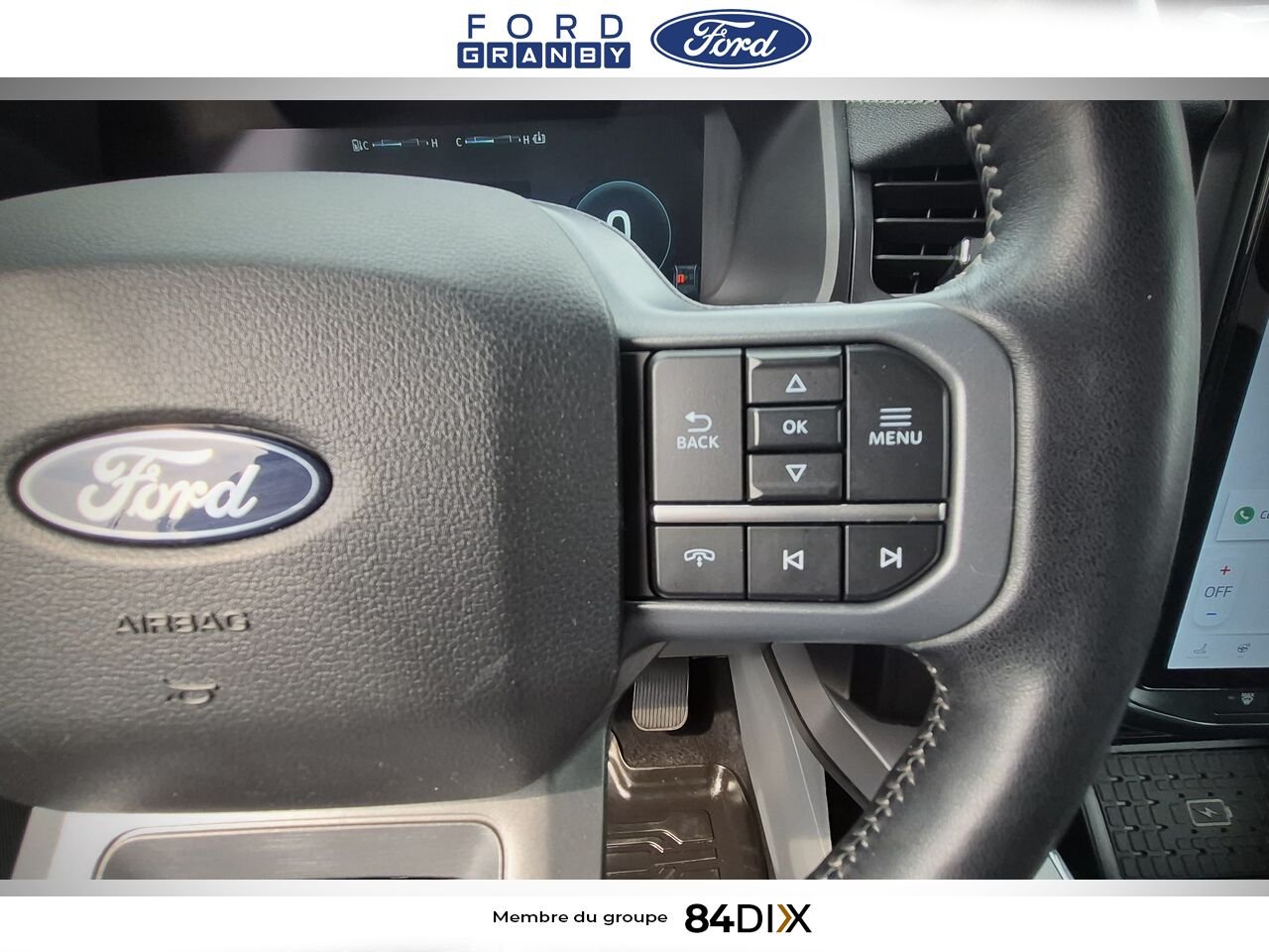 2024 Ford F-150 Lightning White Granby - photo #24