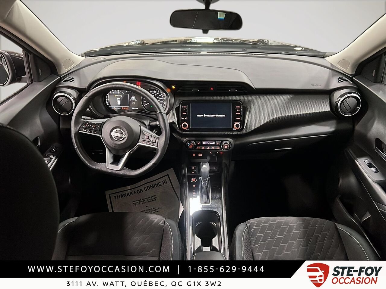 Nissan Kicks SV TA 2024 Noir Québec - photo #9