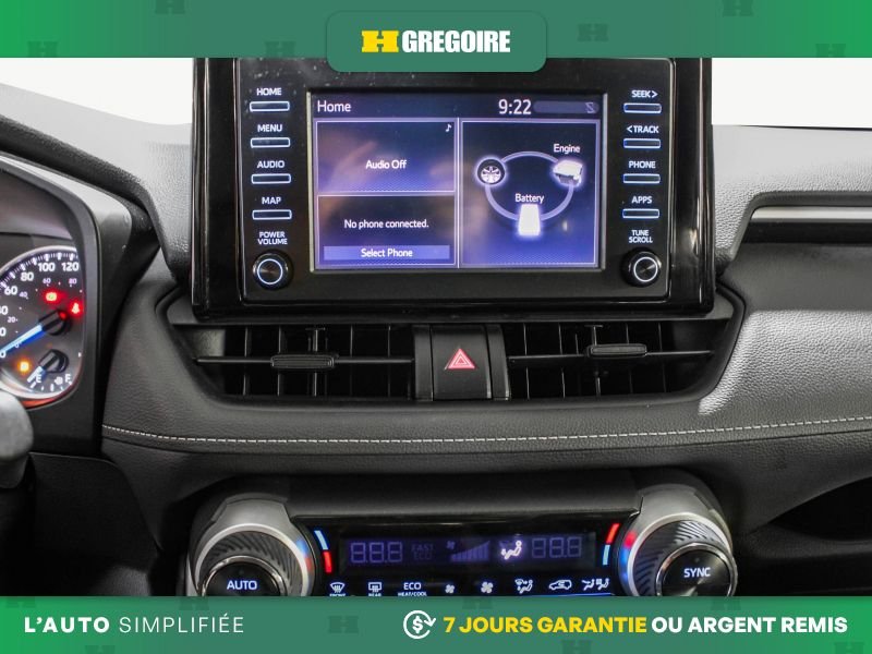 Toyota Rav 4 R3539 | HYBRID LE AWD CAMERA SIEGES CHAUFFANTS 2021 Blanc Laval - photo #22