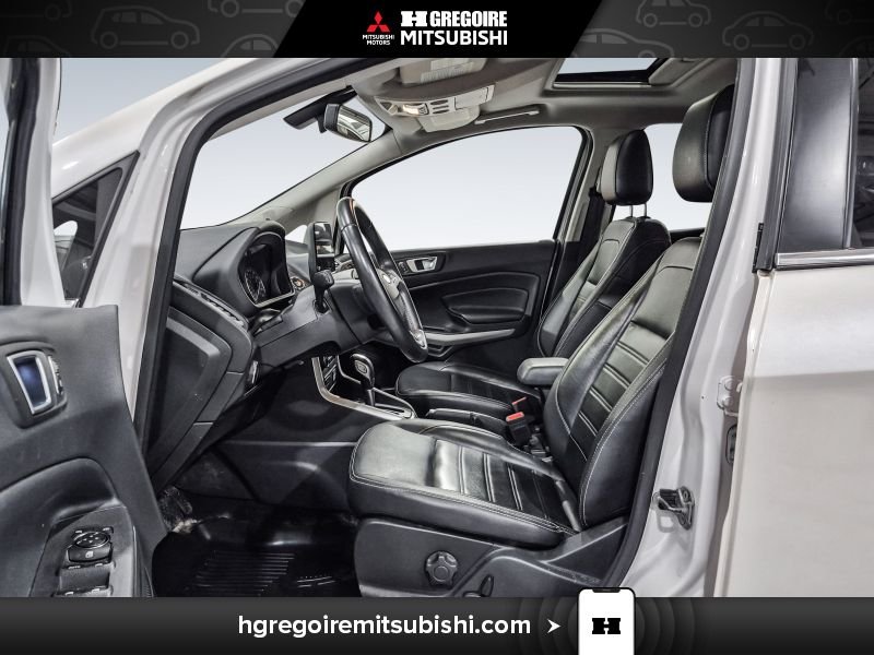 Ford EcoSport MA4296 | Titanium *AWD * Cuir * Toit * Mags * Caméra 2018 Blanc Laval - photo #12