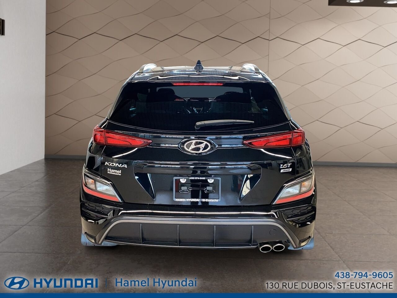 2023 Hyundai Kona Black Saint-Eustache - photo #3