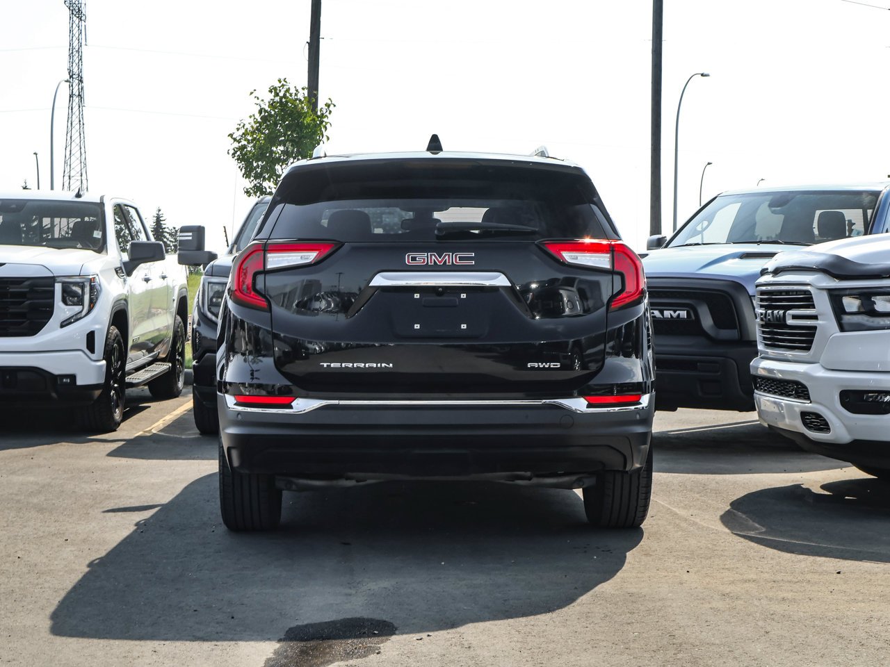 2022 GMC Terrain AWD 4dr SLT Black Sherwood Park - photo #6