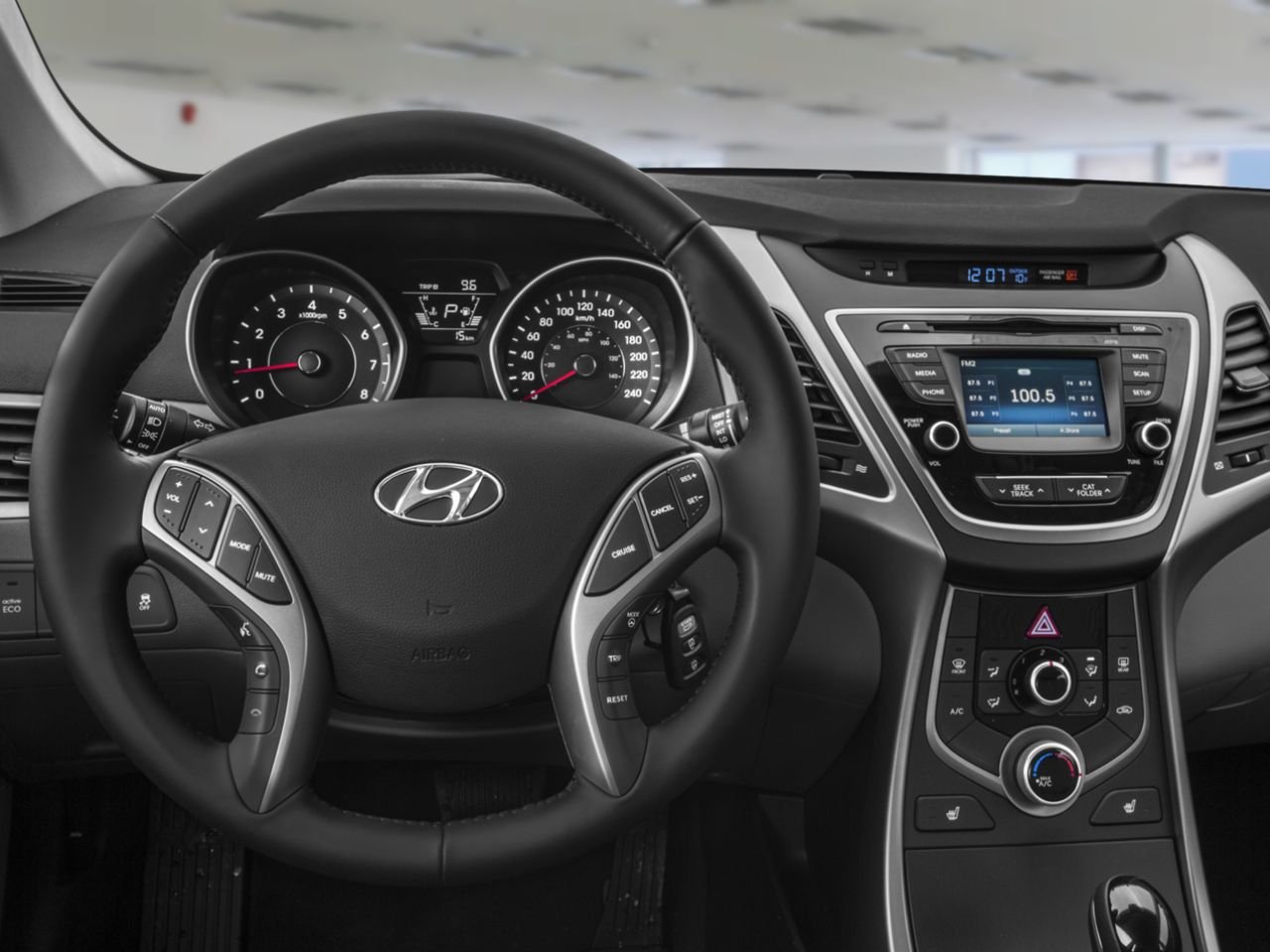 Hyundai Elantra 2016 Noir Gatineau - photo #9