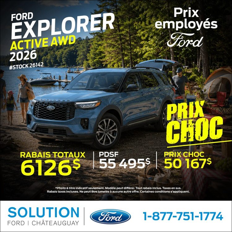 Solution Ford promo aout EXPLORER 2026 FR NEW DESIGN