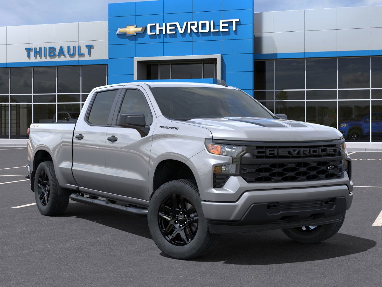 Chevrolet Silverado 1500 Personnalisée 2025 Gris sterling métallisé Granby - photo #6